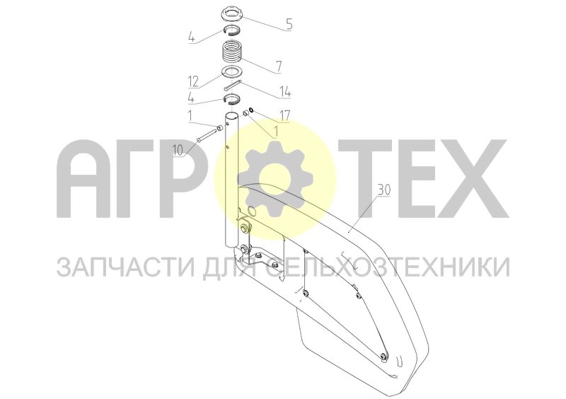 Чертеж Монтаж кронштейнов (181.56.40.010)